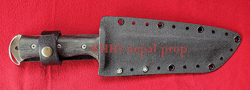 7inch tanto knife inside kydex sheath